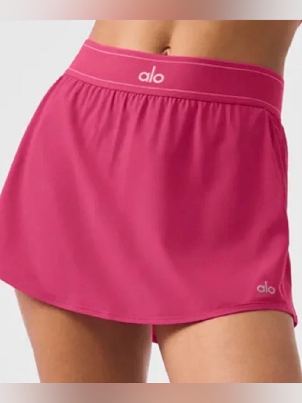 ALO Yoga Hot Pink Skirted Athletic Skort
